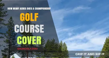 Exploring the Acreage of a Championship Golf Course