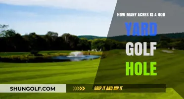 Understanding Golf Hole Acreage: 400-Yard Hole Size Explained