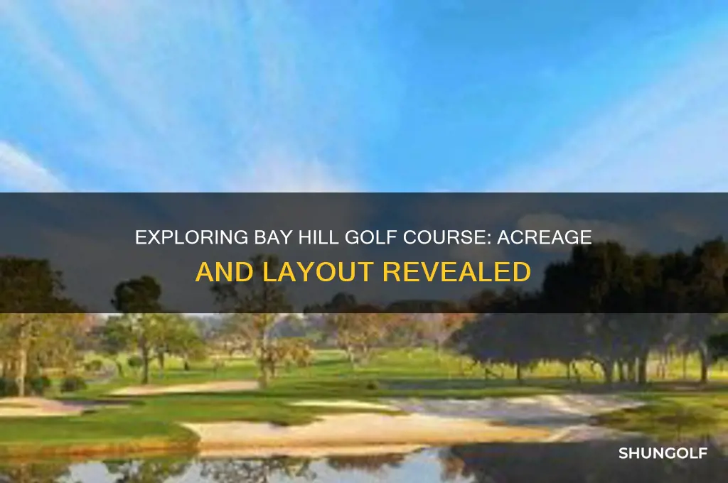 how many acres is bay hill golf course