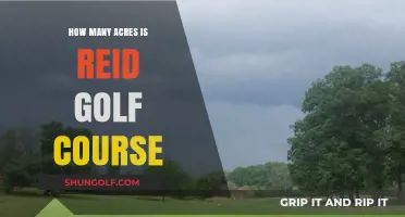 Reid Golf Course Acreage: Unveiling the Size of This Stunning Layout
