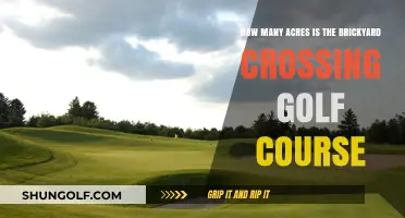 Exploring Brickyard Crossing Golf Course: Acreage and Layout Revealed