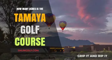 Exploring the Expansive Size of Tamaya Golf Course in Acres