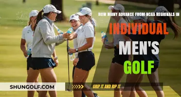 NCAA Men's Golf Regionals: How Many Advance to Nationals?