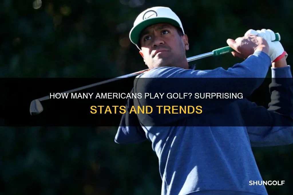 how many americ play golf