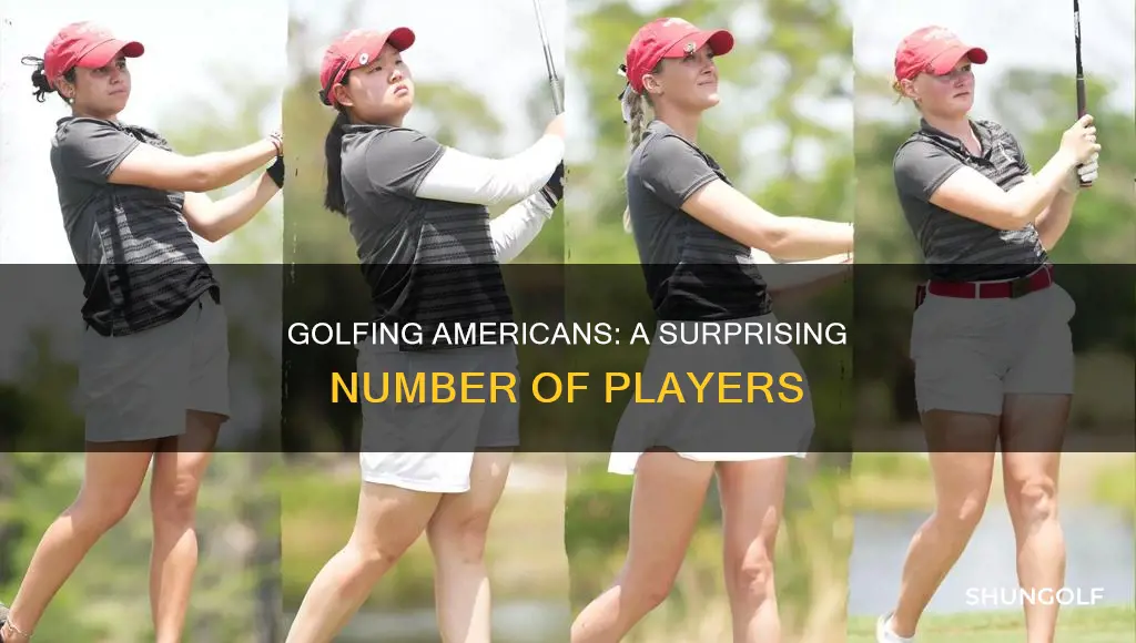 how many americans claim they golf