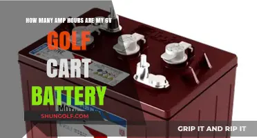 Understanding Your 6V Golf Cart Battery's Amp Hour Capacity