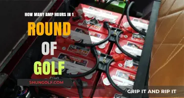 Amp Hours in Golf: Calculating Energy Usage for One Round