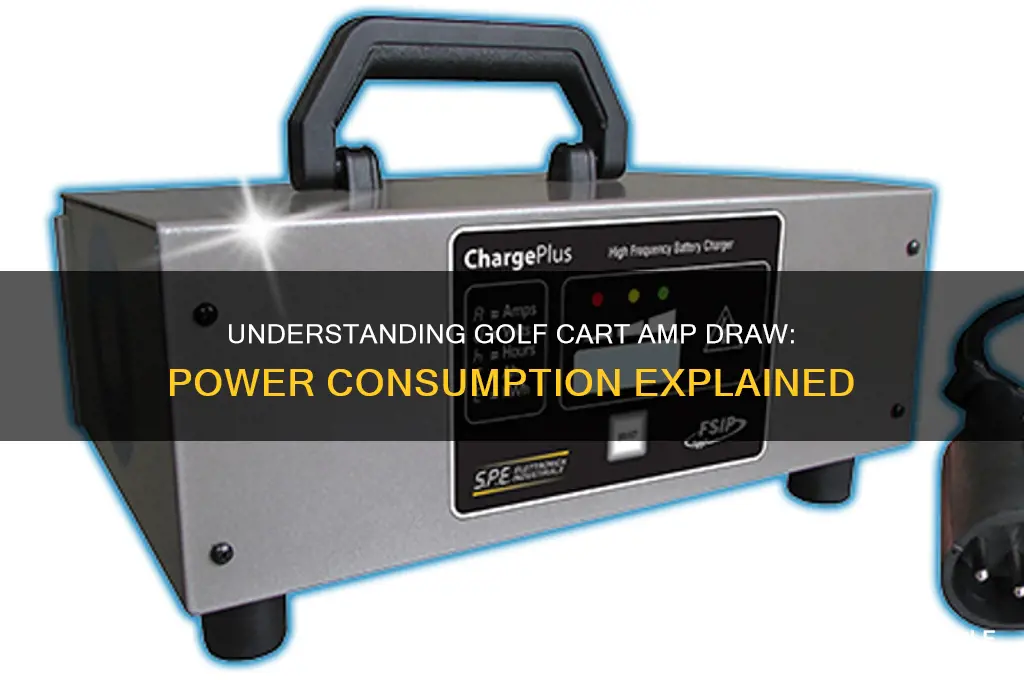 how many amps does a golf cart draw