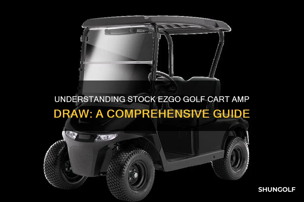 how many amps does a stock ezgo golf cart draw
