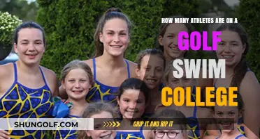 Exploring Team Sizes in Golf and Swim College Athletics