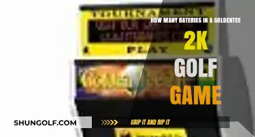 How Many Batteries Power Your Golden Tee 2K Golf Game?
