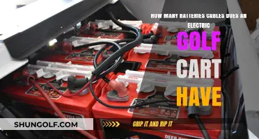 Understanding Electric Golf Cart Battery Cables: Quantity and Function Explained