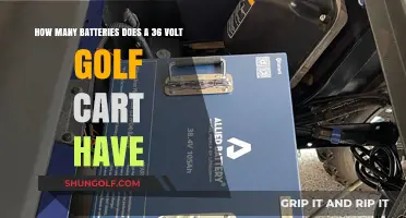 Understanding the Battery Setup in Your 36 Volt Golf Cart
