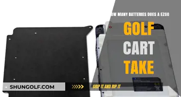 EZGO Golf Cart Battery Requirements: Understanding the Optimal Number