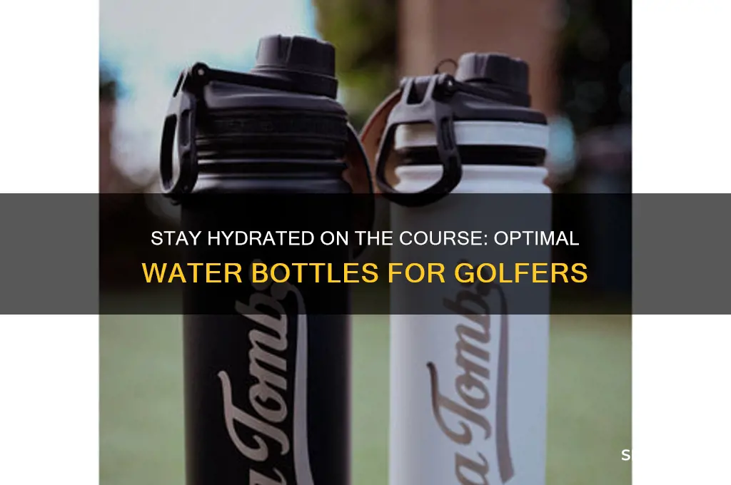 how many bottles of water for golf game
