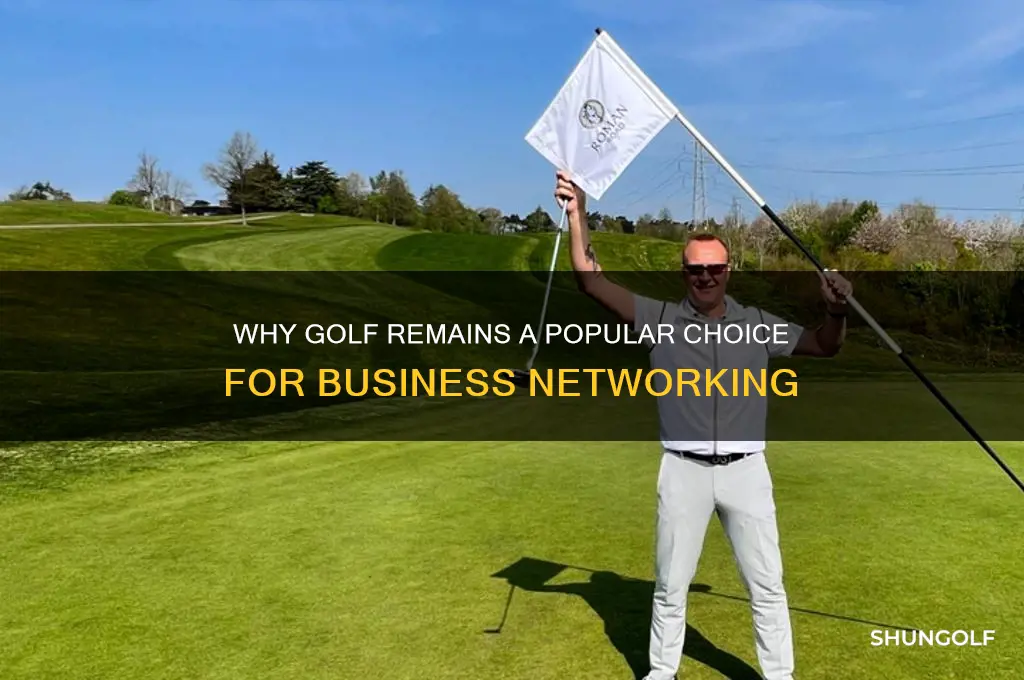 how many business play golf