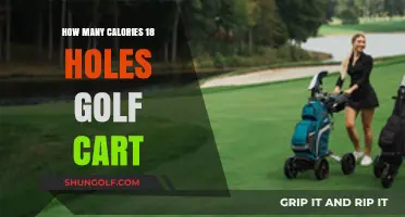 Calories Burned Riding a Golf Cart for 18 Holes: What to Expect