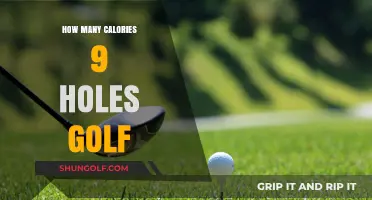 Calories Burned Playing 9 Holes of Golf: A Surprising Breakdown