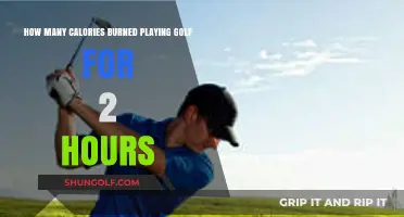 Calories Burned in a 2-Hour Golf Game: Surprising Insights