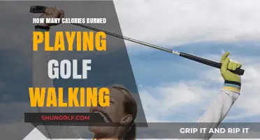 Calories Burned Walking While Playing Golf: A Comprehensive Guide