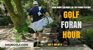 Calories Burned Playing Golf: One-Hour Game Energy Expenditure Explained