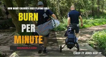 Calories Burned Playing Golf: Minute-by-Minute Breakdown and Benefits