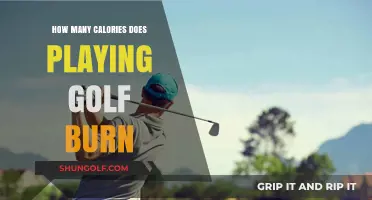 Swing, Walk, Burn: Calories Torched During a Round of Golf