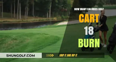 Calories Burned Riding a Golf Cart for 18 Holes: Surprising Facts