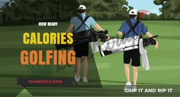 Golfing: Burning Calories, Having Fun
