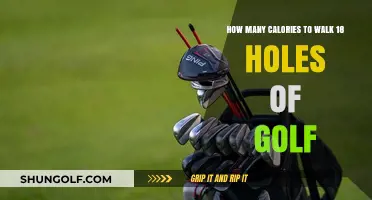 Calories Burned Walking 18 Holes of Golf: A Comprehensive Guide