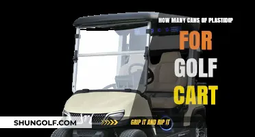 Plasti Dip Golf Cart Transformation: Cans Needed for a Flawless Finish