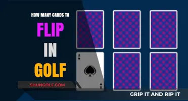 Mastering Golf Card Flipping: Optimal Strategy for Every Round
