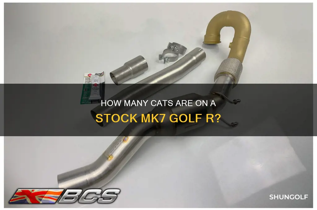 how many cats on stock mk7 golf r