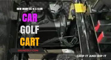 Club Car Golf Cart Engine Size: Understanding CC Ratings