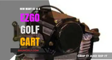 EZGO Golf Cart Engine Size: Understanding CC Specifications