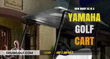 Yamaha Golf Cart Engine Size: Understanding CC Specifications