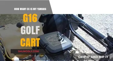 Yamaha G16 Golf Cart Engine Size: Uncovering the CC Mystery