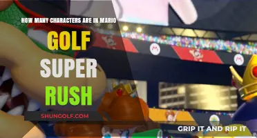 Mario Golf Super Rush: Unveiling the Character Roster Count