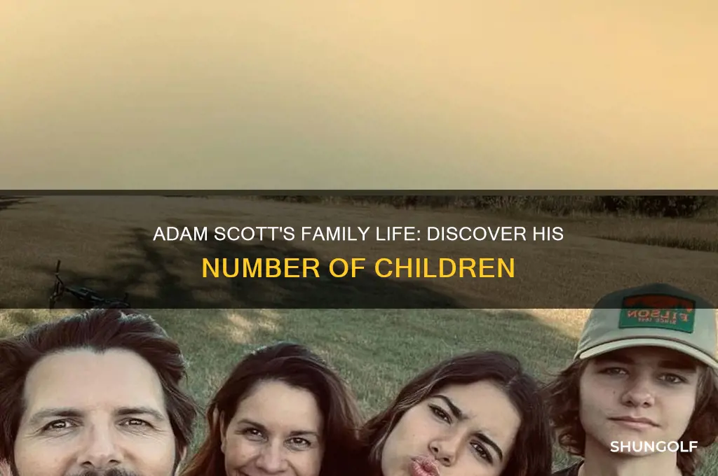 how many children does adam scott the golfer have