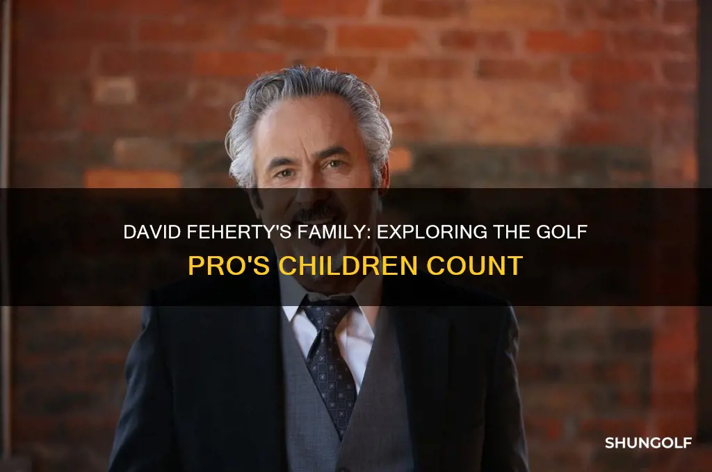 how many children does david ferhety golf pro have