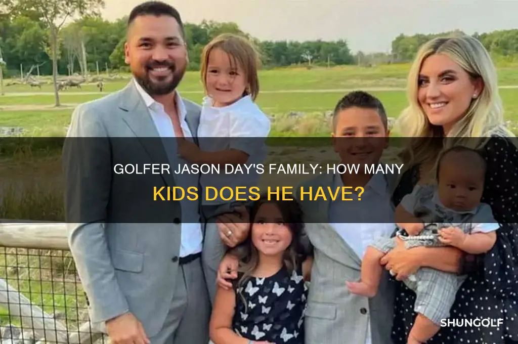 how many children does golfer jason day have