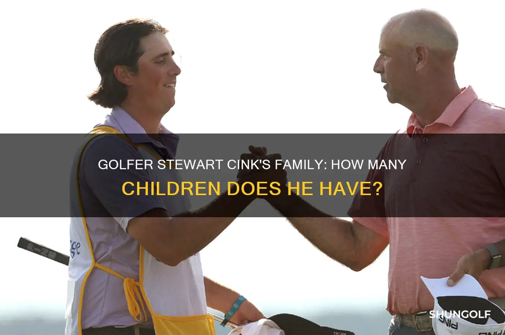 how many children does golfer stewart cink have
