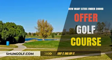 Exploring Small Towns: Golf Courses in Cities Under 20,000