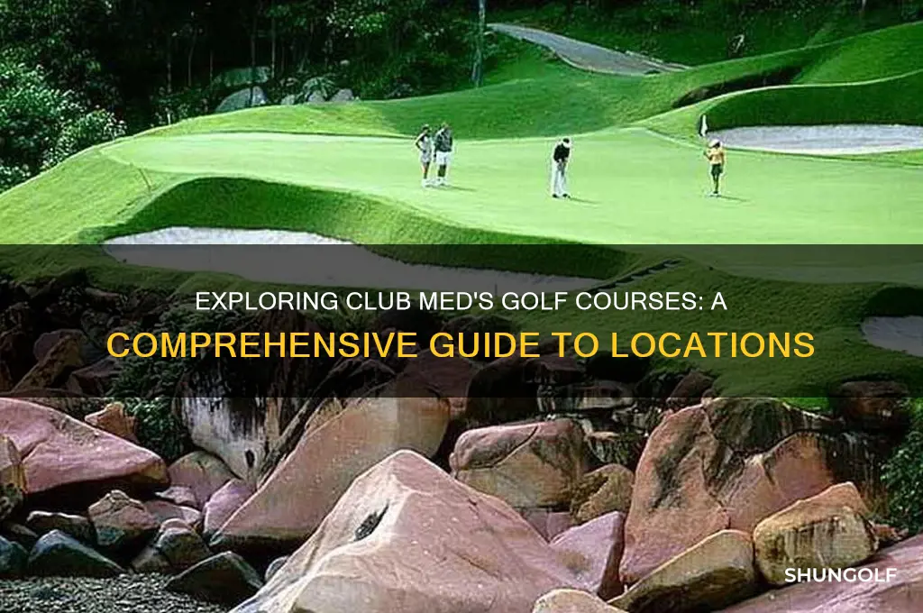 how many club med golf courses