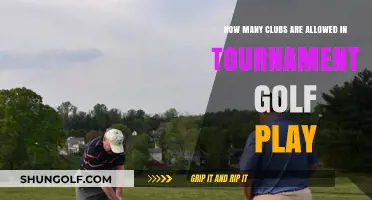 Understanding Club Limits in Tournament Golf: Rules and Regulations