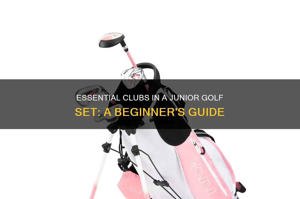 how many clubs are in a jr golf set