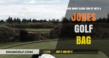 Maximizing Your Jones Golf Bag: How Many Clubs Can Fit?
