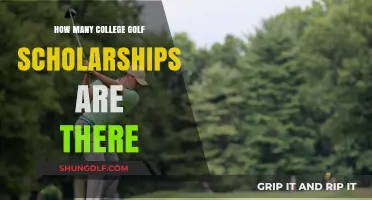 Unveiling the Limited Opportunities: College Golf Scholarships Availability Explored
