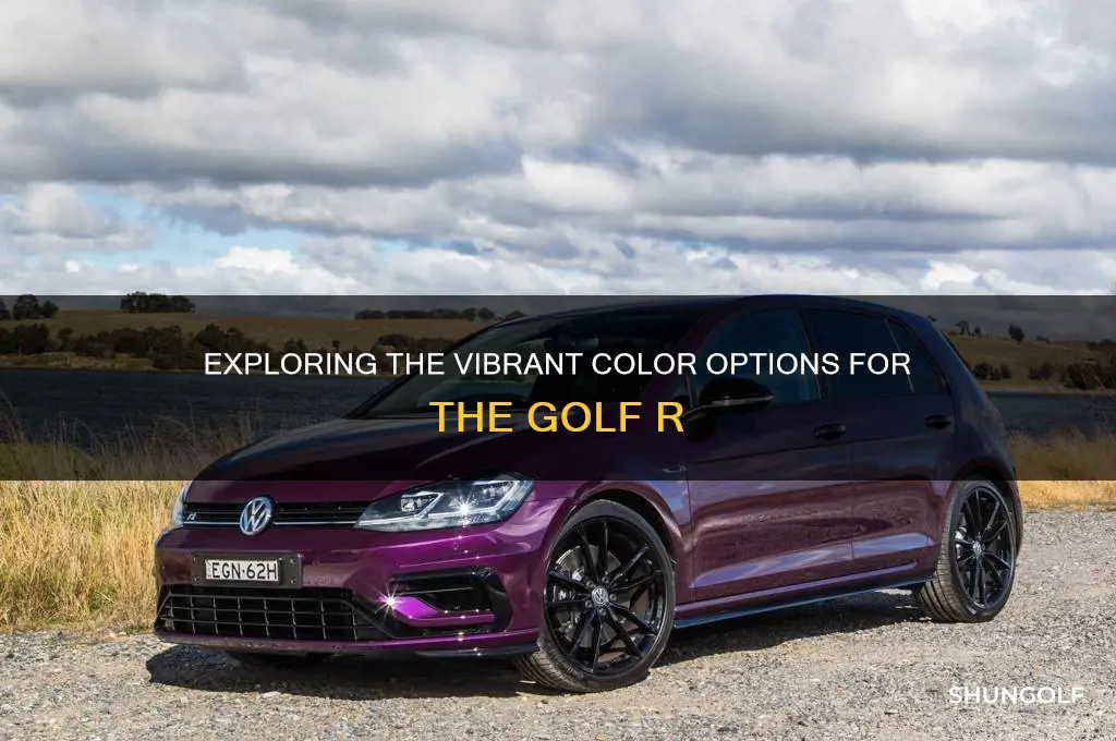 how many colors does the golf r come in