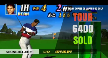 Japan Pro Golf Tour 64DD Sales: Uncovering the Rare Release Figures